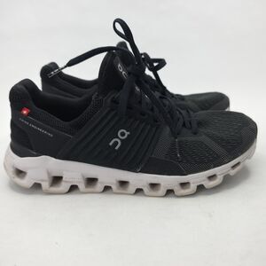On Cloudswift Running Shoes Black Women's Size 8 W FVNZJ